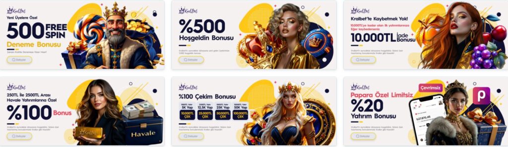 kralbet bonusları